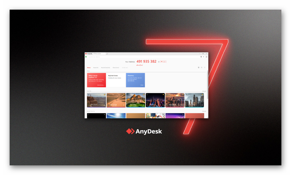 Использование AnyDesk в системе с Mac OS