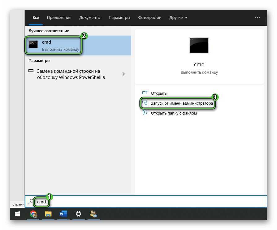 Запуск cmd от имени администратора Windows 10